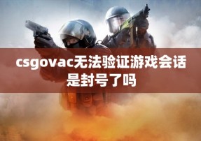 csgovac无法验证游戏会话是封号了吗