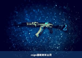 csgo游戏时长公开