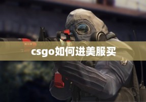 csgo如何进美服买