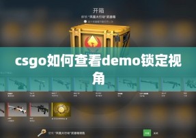 csgo如何查看demo锁定视角