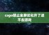 csgo禁止全屏优化开了进不去游戏