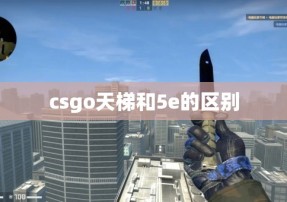 csgo天梯和5e的区别