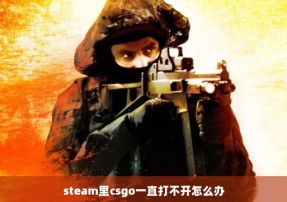 steam里csgo一直打不开怎么办