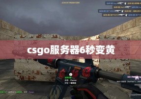 csgo服务器6秒变黄