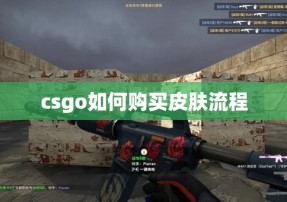 csgo如何购买皮肤流程