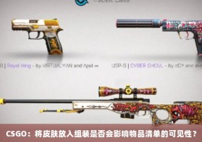 CSGO：将皮肤放入组装是否会影响物品清单的可见性？