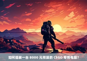 如何组装一台 8000 元预算的 CSGO 专用电脑？