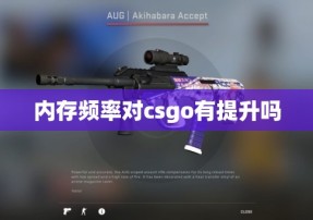 内存频率对csgo有提升吗