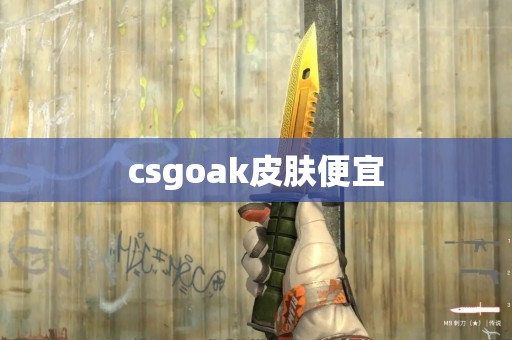 csgoak皮肤便宜