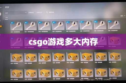 csgo游戏多大内存