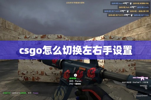 csgo怎么切换左右手设置