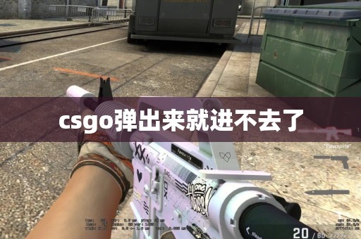 csgo弹出来就进不去了