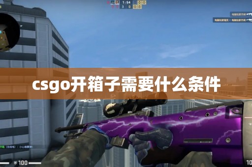 csgo开箱子需要什么条件