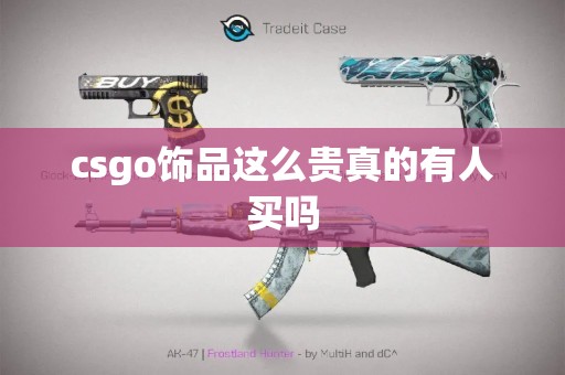 csgo饰品这么贵真的有人买吗