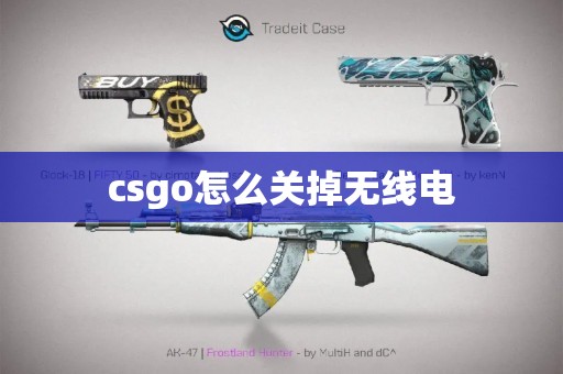 csgo怎么关掉无线电