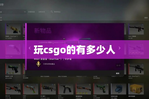 玩csgo的有多少人