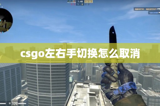 csgo左右手切换怎么取消