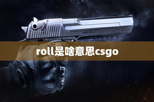 roll是啥意思csgo