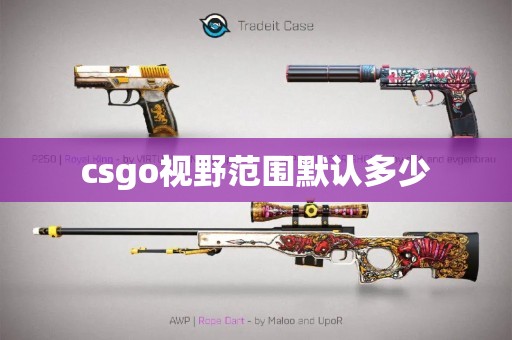 csgo视野范围默认多少