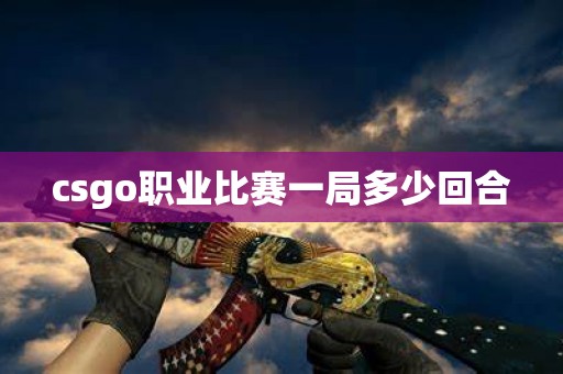 csgo职业比赛一局多少回合