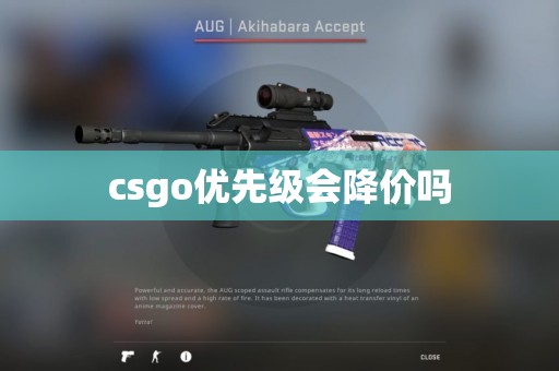 csgo优先级会降价吗