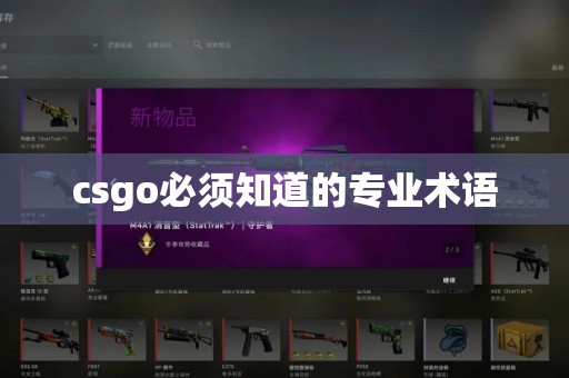 csgo必须知道的专业术语