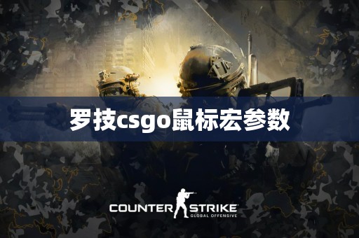 罗技csgo鼠标宏参数