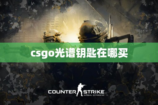 csgo光谱钥匙在哪买