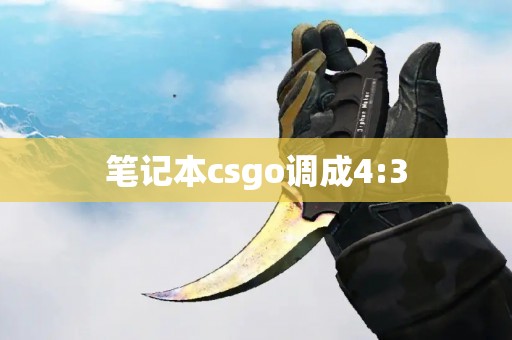 笔记本csgo调成4:3