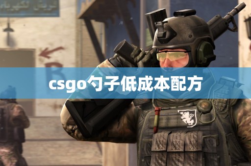 csgo勺子低成本配方