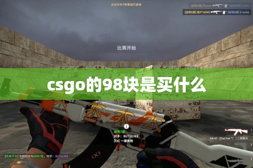 csgo的98块是买什么