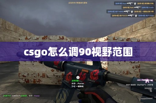 csgo怎么调90视野范围