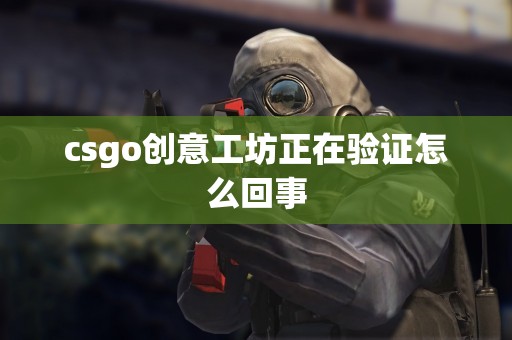 csgo创意工坊正在验证怎么回事