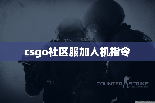 csgo社区服加人机指令