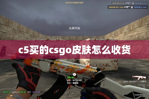 c5买的csgo皮肤怎么收货