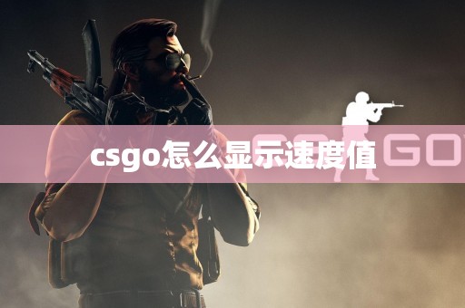 csgo怎么显示速度值