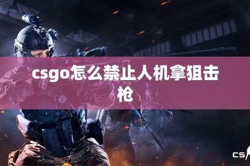 csgo怎么禁止人机拿狙击枪