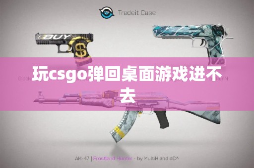 玩csgo弹回桌面游戏进不去