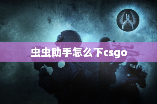 虫虫助手怎么下csgo