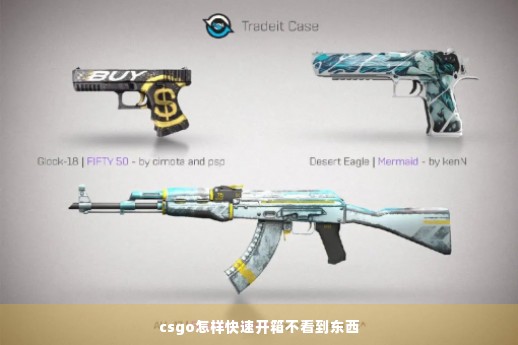 csgo怎样快速开箱不看到东西