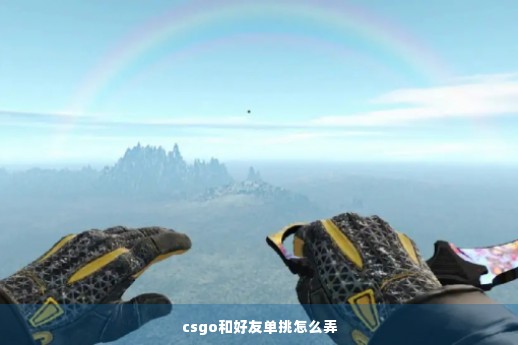 csgo和好友单挑怎么弄