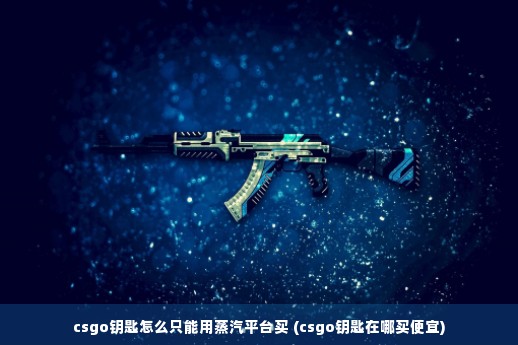 csgo钥匙怎么只能用蒸汽平台买 (csgo钥匙在哪买便宜)