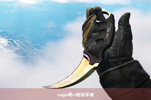 csgo和cf区别手感