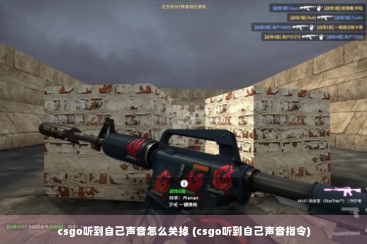 csgo听到自己声音怎么关掉 (csgo听到自己声音指令)