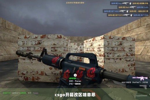 csgo开箱改区啥意思