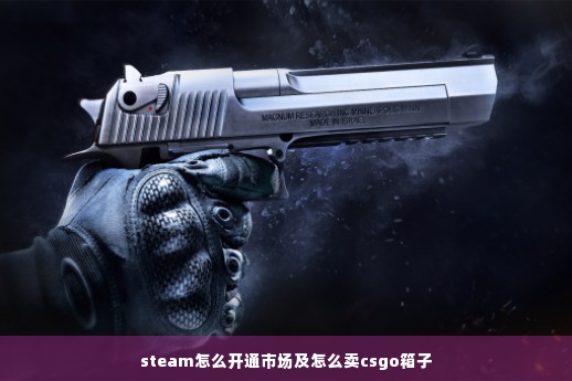 steam怎么开通市场及怎么卖csgo箱子