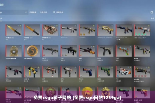 免费csgo箱子网站 (免费csgo网站1259ga)