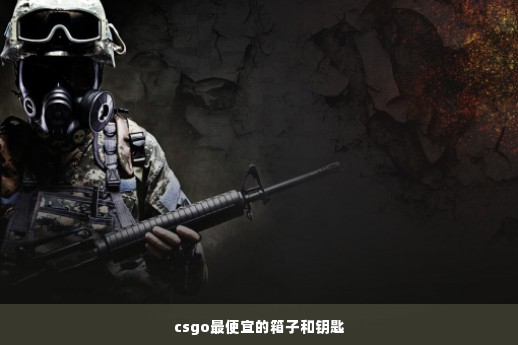 csgo最便宜的箱子和钥匙