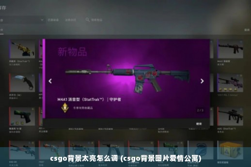 csgo背景太亮怎么调 (csgo背景图片爱情公寓)