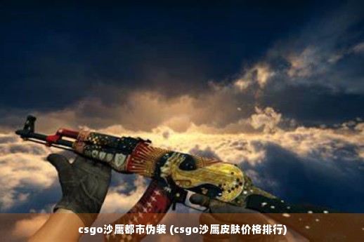 csgo沙鹰都市伪装 (csgo沙鹰皮肤价格排行)